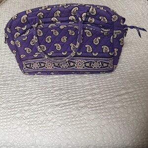 Vera Bradley Purple Paisley Quilted Bag